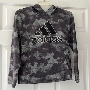 Adidas Boys Hoodie With Front Pockets